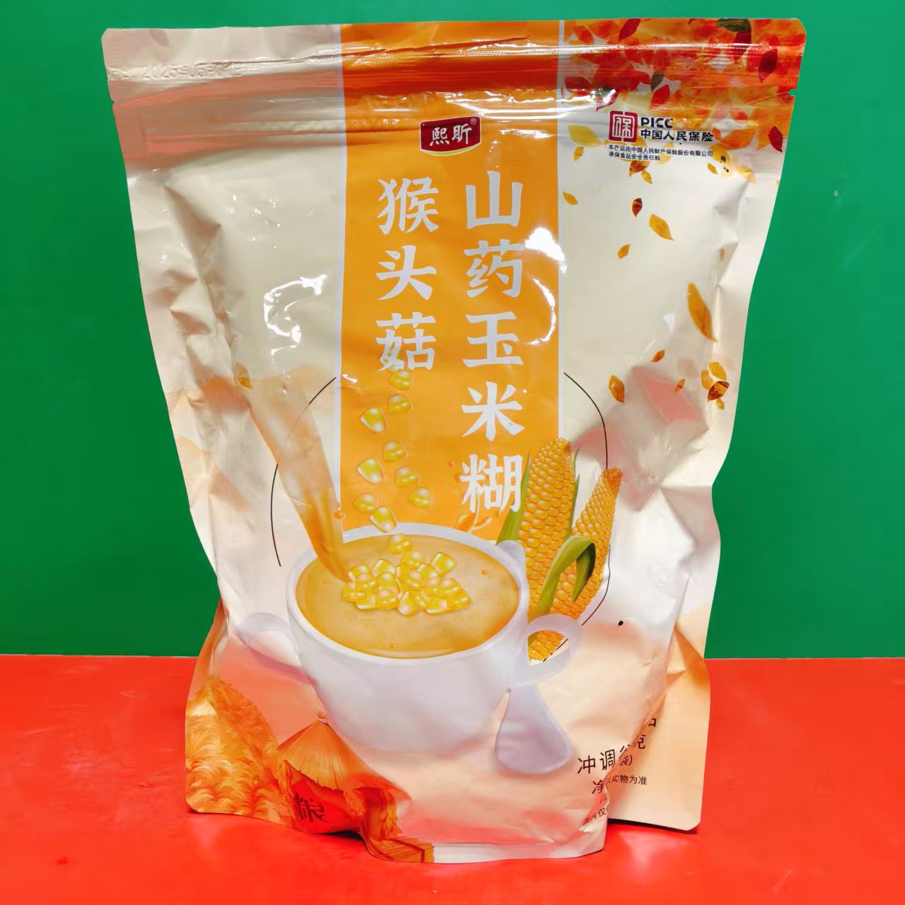 临期特价熙昕猴头菇山药玉米糊400g袋装早餐代餐方便冲调谷物制品