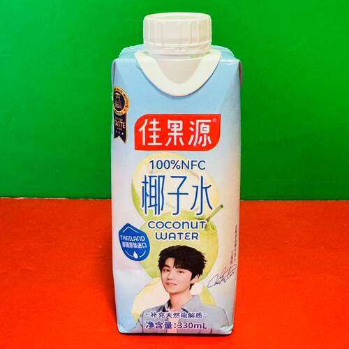 临期特价 泰国进口佳果源椰子水330ml瓶装办公休闲补充电解质饮料