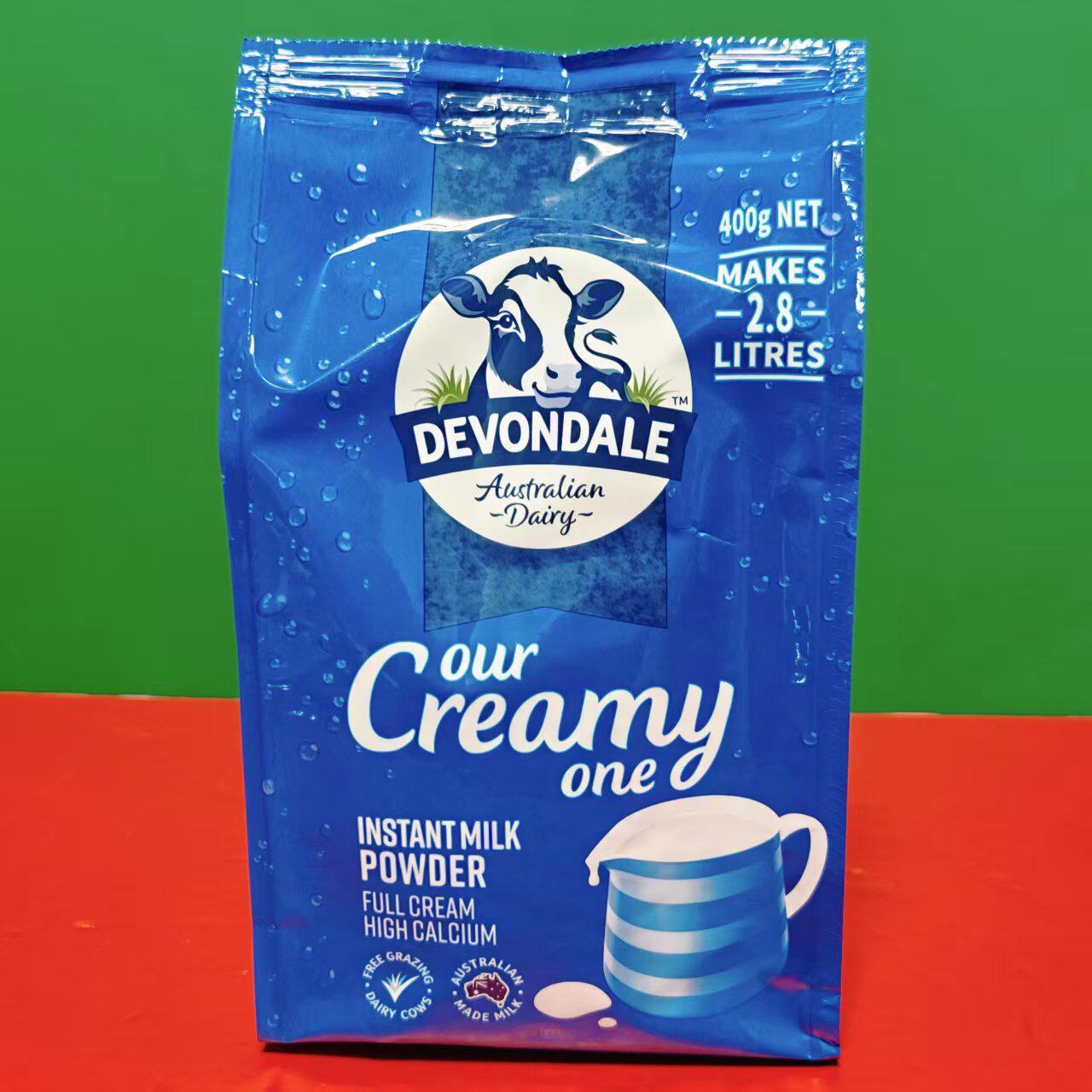 临期特价 澳大利亚进口德运调制乳粉400g袋装 成人奶粉牛奶冲饮品