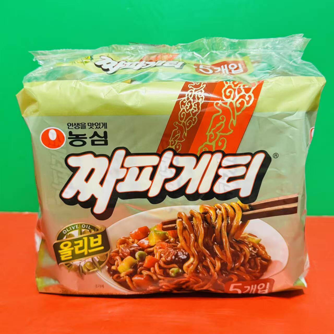 临期特价 韩国进口炸酱面多连包700g(140g*5袋)方便速食煮面拉面