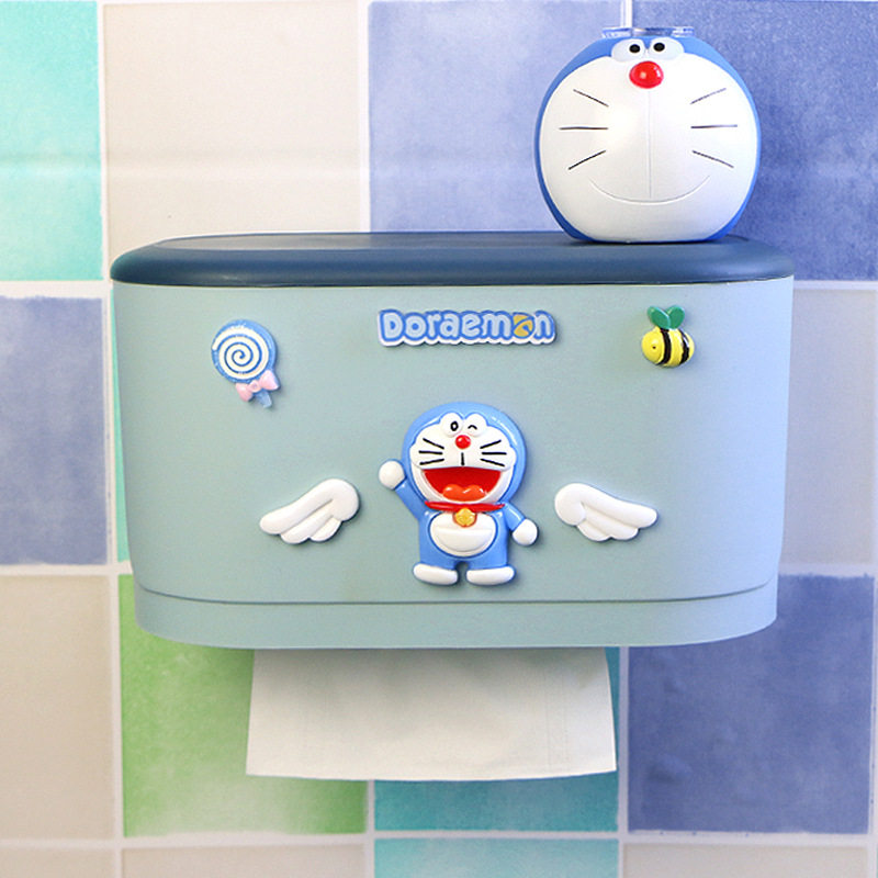 卫生间纸巾盒免打孔置物架防水厕所卷纸浴室抽纸厕纸卫生纸纸盒架