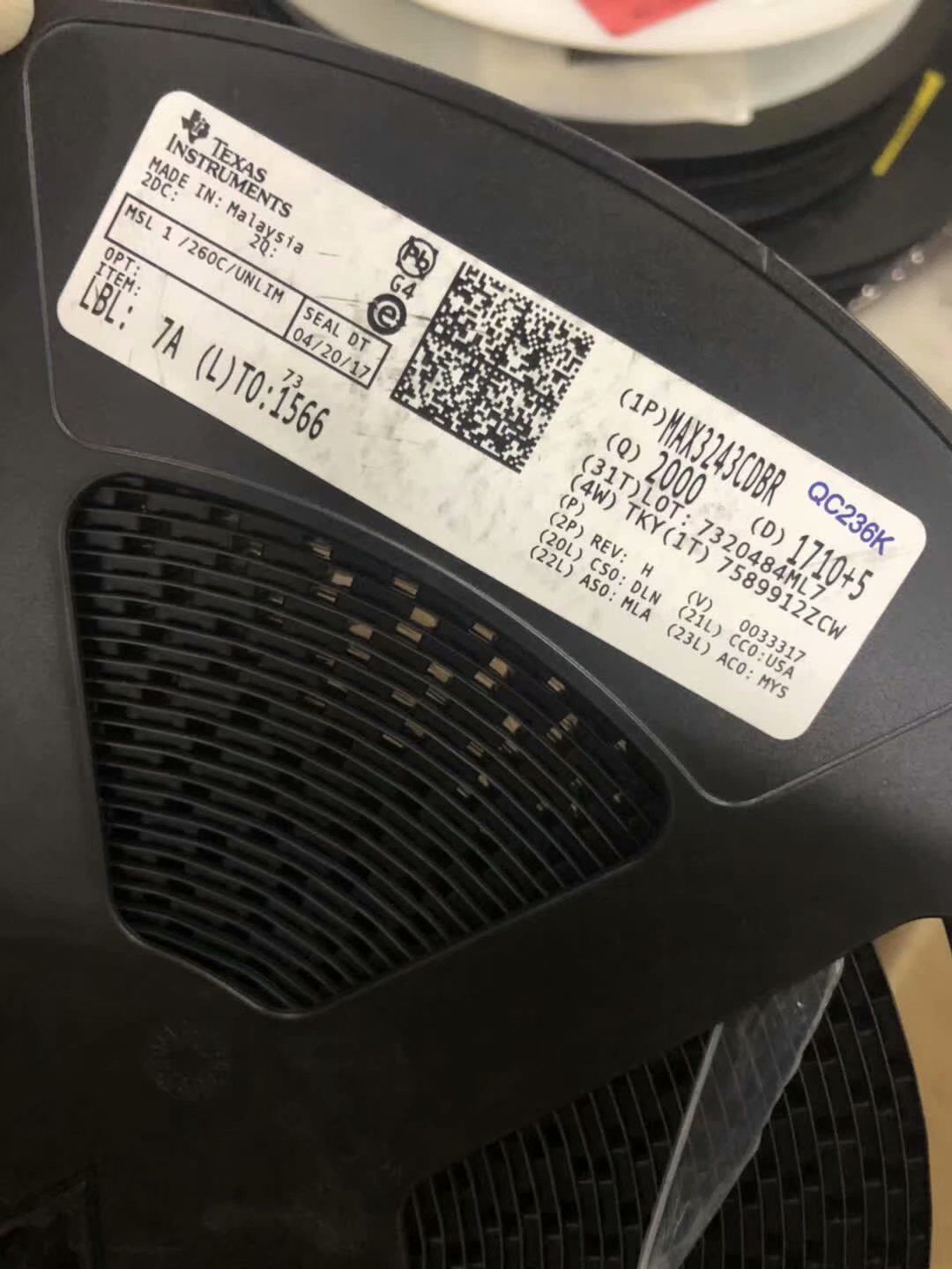 原装现货 MAX3243CDBR MAX3243CDB MAX3243C SSOP28 接收器 直拍