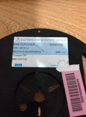 全新原装SAYFH806MBA0F0A /SAW元件/MURATA/村田正品