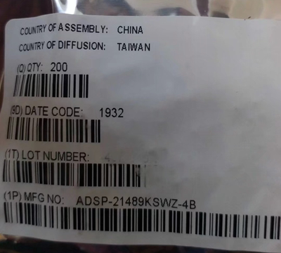 Lormume |ADSP-21489KSWZ-4B LQFP-176 数字信号处理器控制器芯片