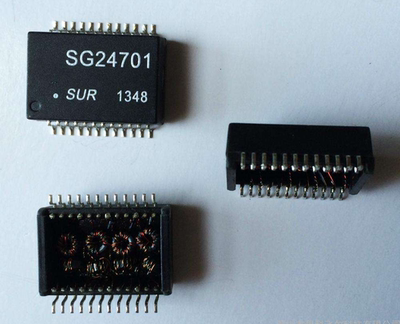 SG24701AG SG24701A SG24701 SMD24 网络变压器 滤波器 原装现货