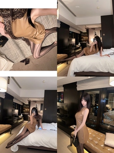Eva君君酱韩系气质掐腰pu皮裙女百搭显瘦a字无袖小短裙纯欲连衣裙