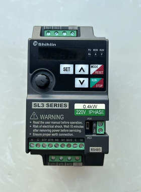 SL3-021-0.4K士林变频器400W220V单相输入技术支持现货包邮