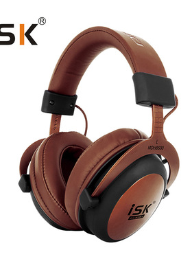 ISK MDH8500监听耳机 头戴动圈耳机 录音棚可用