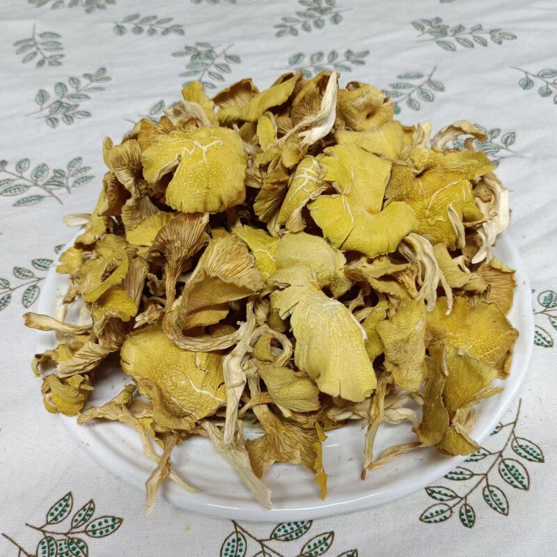 东北特产榆黄蘑新货鸡油菌农产品干货玉皇蘑食用菌黄金菇煲汤菌料