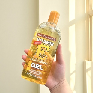 Earth闪露维生素E保湿 the 凝胶无酒精皮肤修复340g 美国Fruit
