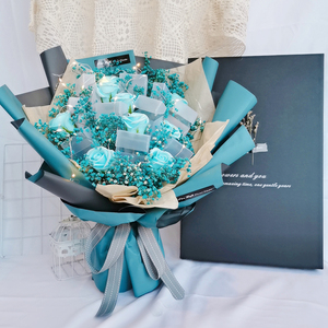 生日礼物香烟花束成品煊赫门送男朋友老公男生纪念日创意礼盒新年