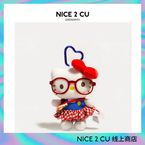 正版hellokitty书包包挂件毛绒