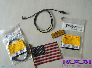 美国 USA StarTech MicroUSB 直角线 弯头线 手机数据线 充电线
