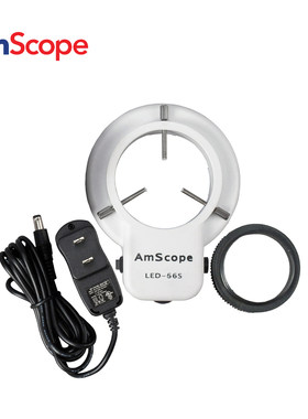 amscope体视显微镜LED环形灯