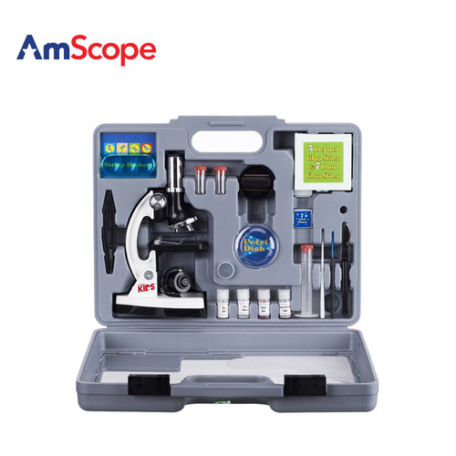amscope益智玩具便携儿童显微镜