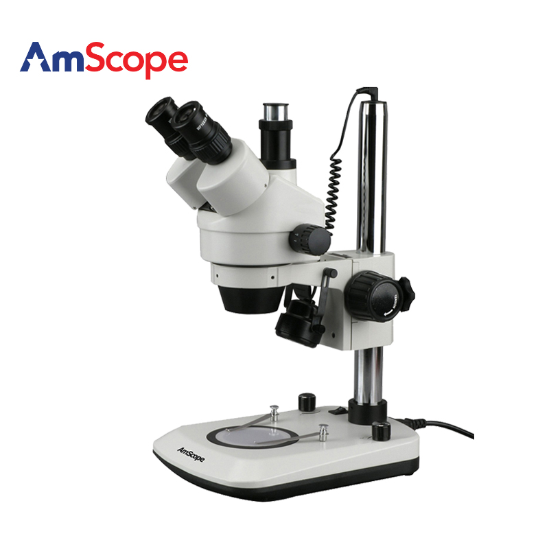 amscope7x-45x三目体体视显微镜