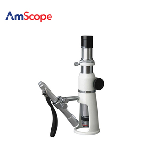 商店 测量显微镜 20X和50X支架 AmScope 笔灯