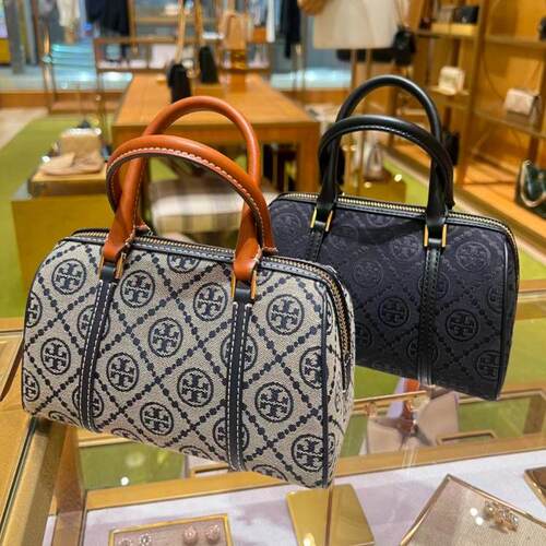 TORYBURCH波士顿老花小号斜挎包