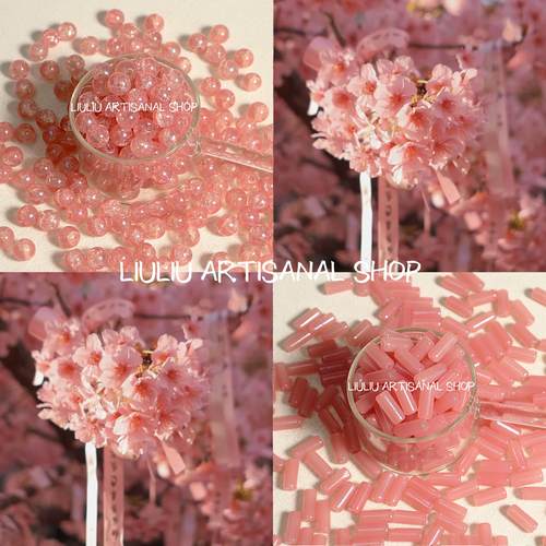 10mm彩色爆花琉璃珠串珠手串项链