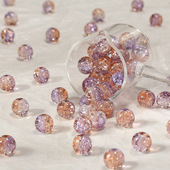 50颗装 10mm冰裂珠diy手工制作串珠项链材料包散珠手链饰品配件