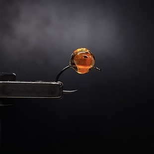 Y370北京路亚飞蝇钩uv鱼卵飞蛋沉水飞钓鳟鱼饵昆虫仿生高压钓场