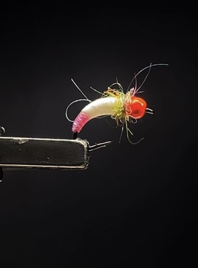 y337北京路亚变异白蛆铜头飞蝇钩飞钓马口溪哥白条套装