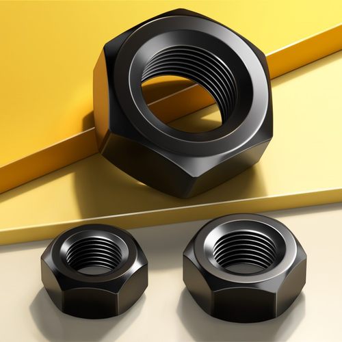 8.8级发黑2六角螺母 六角螺帽 M3M4M5MM8M10MM1M1416M18-M366-M56
