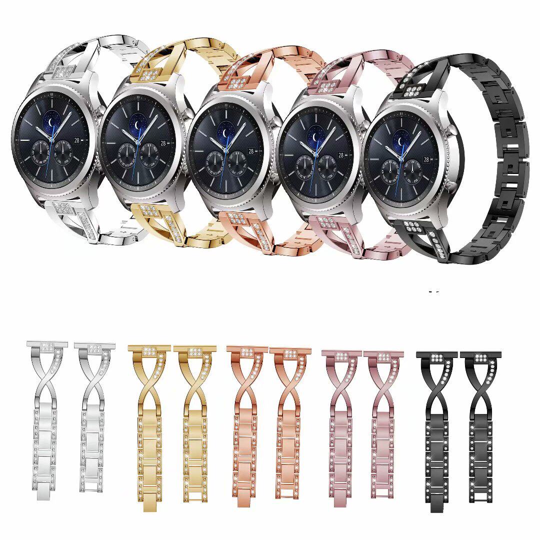 22mm三星Galaxy Watch46mm/sportS3手表带Ticwatch1代/pro华米1/2
