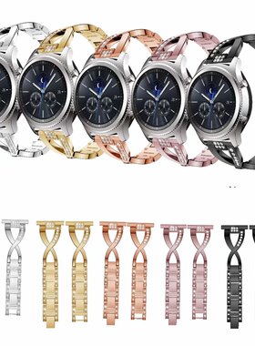 22mm三星Galaxy Watch46mm/sportS3手表带Ticwatch1代/pro华米1/2