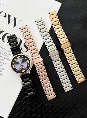 佳明Forerunner 245/m 265165/255手表带265s 255s vivoactive4/3/3t/Venu/Venu3/3s/2/2s/Venusq不锈钢表带