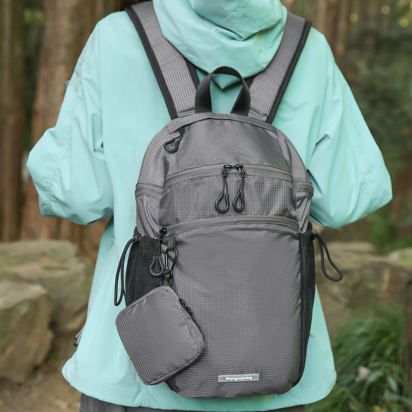 户外防水登山包男轻便大容量旅游背包韩版百搭爬山徒步双肩包女,箱包皮具/热销女包/男包,双肩背包,淘宝优惠券,粉丝福利购,淘宝优惠卷