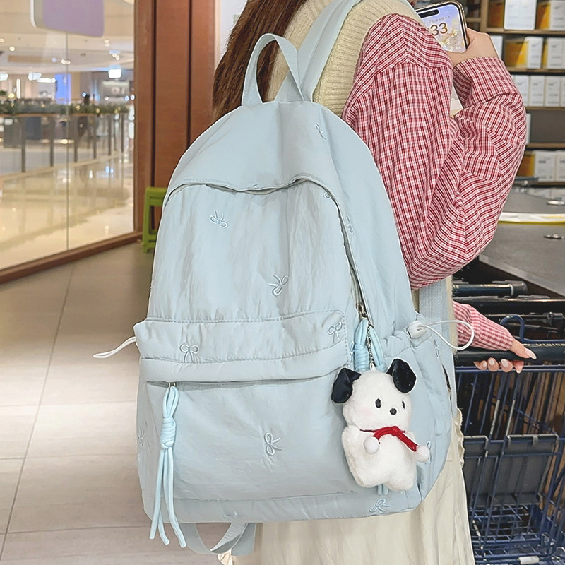 书包大学生女高中生初中女生ins高颜值旅行大容量背包上课双肩包,箱包皮具/热销女包/男包,双肩背包,淘宝优惠券,粉丝福利购,淘宝优惠卷