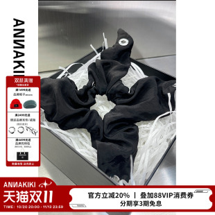 ANNAKIKI【徐如蓝同款】小众设计师款女装 四芒星可塑型发饰发圈