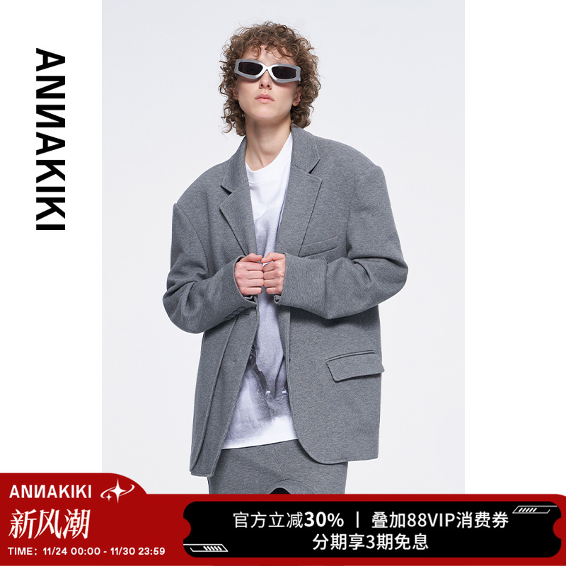 ANNAKIKI西装梁汉文歌星同款