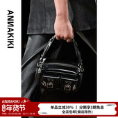 新款 ANNAKIKI手提包 春季 真皮复古机能手提包