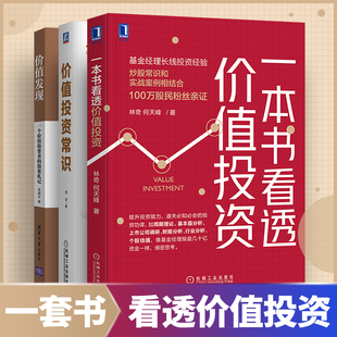 一個價值投資者 價值投資常識 投資札記 價值發現 林奇 常宏 一本書看透價值投資