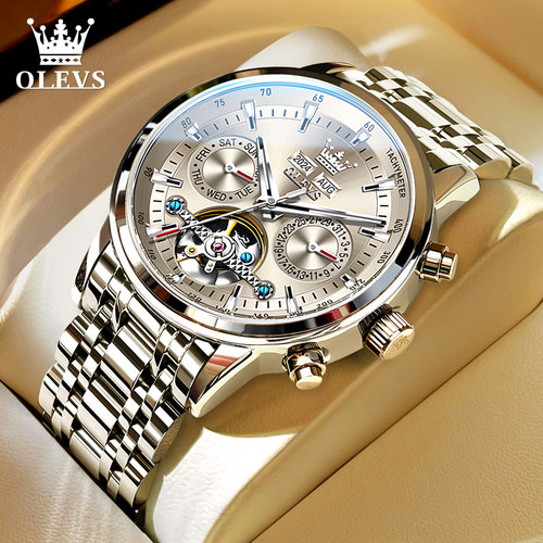 24年新款商务镂空男士自动机械表