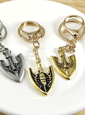 JOJO的奇妙冒险周边虫箭钥匙扣链黄金之风替身之箭头书包挂件挂饰