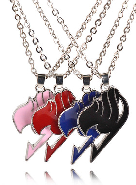 日本动漫标志金属饰品吊坠项链