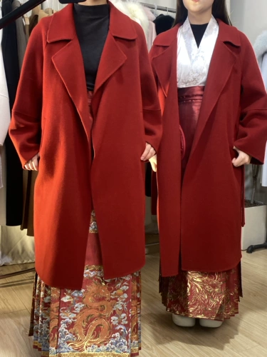 Осеннее ханьфу, комплект, свадебное платье, китайский стиль