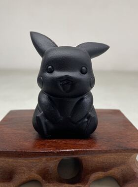 卡比兽妙蛙种子摆件水晶佛系