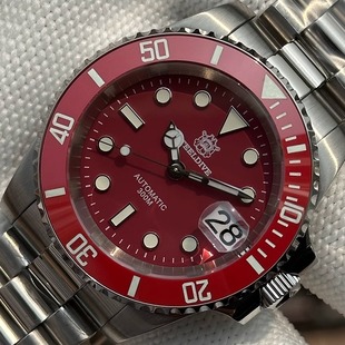 新款水鬼潜水手表男士300M防水蓝宝石玻璃陶瓷表圈NH35自动男士表