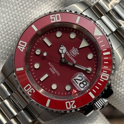 潜水男士300M防水蓝宝石陶瓷NH35