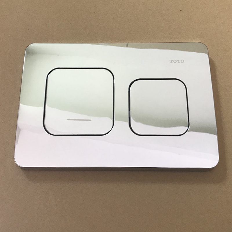 隐蔽式入墙水箱面板MB003CPR-2壁挂挂墙马桶冲水按键出水按钮