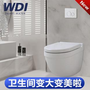 冲落式 水箱壁挂马桶 墙挂座便器隐藏式 悬挂入墙嵌入式