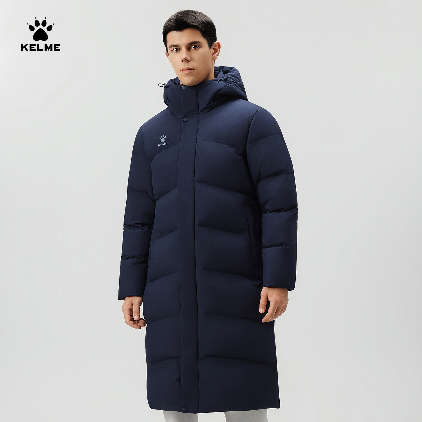 KELME卡尔美长款运动训练棉衣