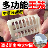 蜂具养蜂工具塑料王笼蜜蜂多功能蜂王笼囚蜂王囚王笼中蜂蜂箱