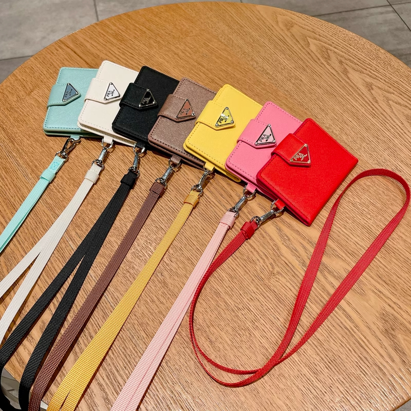 网红潮牌高档十字纹工作证斜挎绳