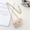 C3 Khaki-Caviar Pattern + Crossbody Chain