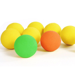 32mm泡沫球2.8cm打我鸭空气动力玩具枪21mm软弹球20mm发射器子弹